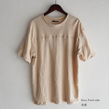 Load image into Gallery viewer, Loop Wheel Organic Cotton Front Yoke T-shirt