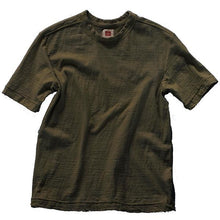 Load image into Gallery viewer, Plain Color Loop Wheel Organic Cotton T-shirts Miru-iro Short sleeve / Long sleeve
