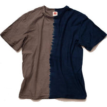 Load image into Gallery viewer, Shibori Tie-Dyed Loop Wheel Organic Cotton T-shirt Short slv “Malayan Tapir”
