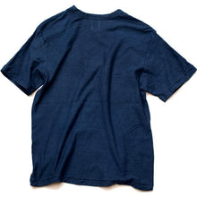 Load image into Gallery viewer, Shibori Tie-Dyed Loop Wheel Organic Cotton T-shirt Short slv “Eyes of Ohm”