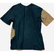 Load image into Gallery viewer, Shibori Tie-Dyed Loop Wheel Organic Cotton T-shirt Short slv “Side Circle”
