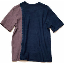 Load image into Gallery viewer, Shibori Tie-Dyed Loop Wheel Organic Cotton T-shirt Short slv “Unbalanced”