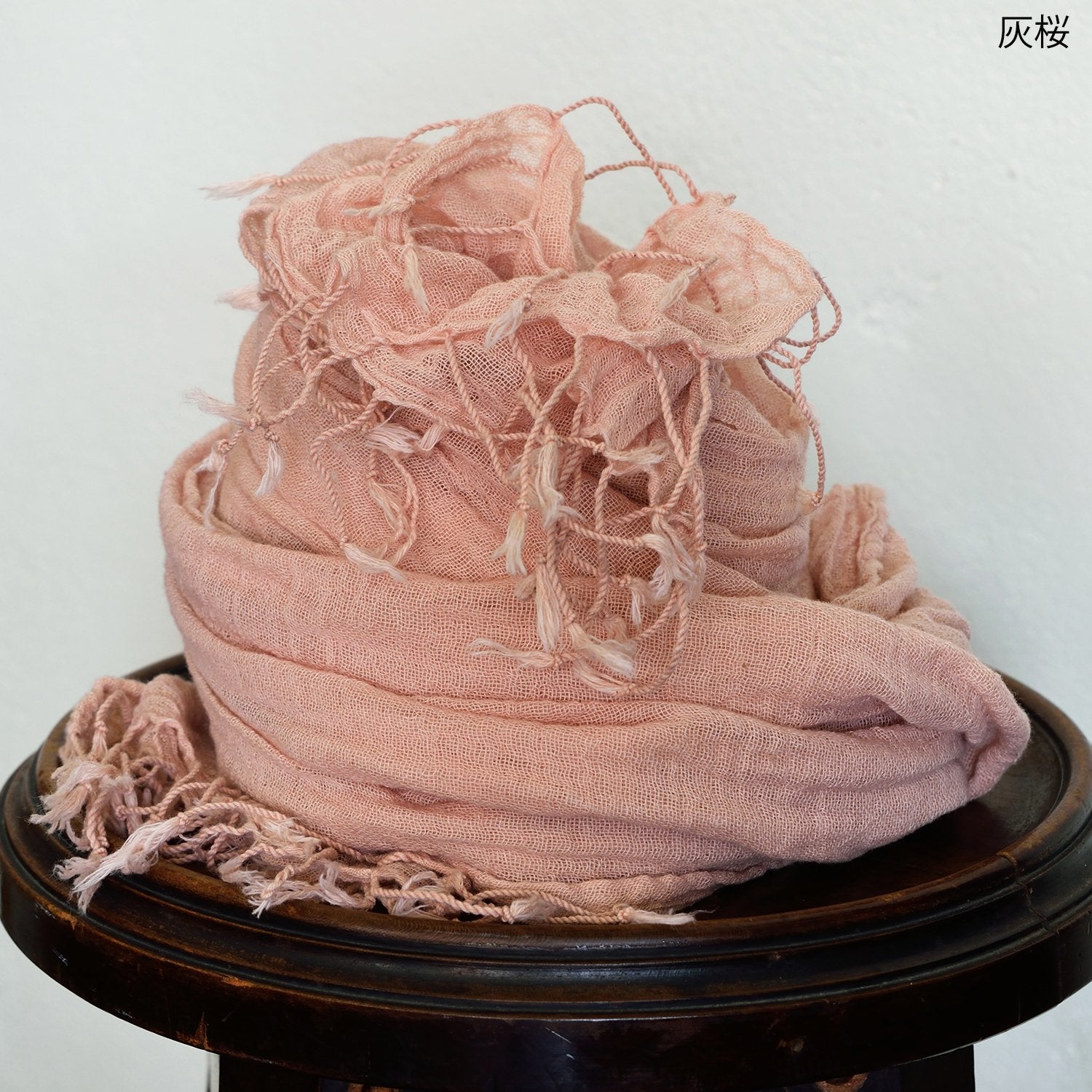 Cotton Gauze Stole – Natural Dye Studio tezomeya Kyoto