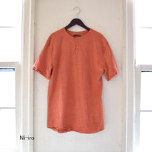 Load image into Gallery viewer, Men&#39;s Henley Neck Short Sleeve
