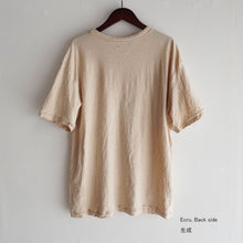 Load image into Gallery viewer, Loop Wheel Organic Cotton Front Yoke T-shirt
