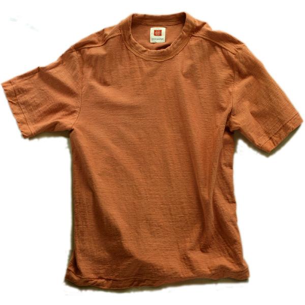 Plain Color Loop Wheel Organic Cotton T-shirts Ni-iro Short sleeve / Long sleeve