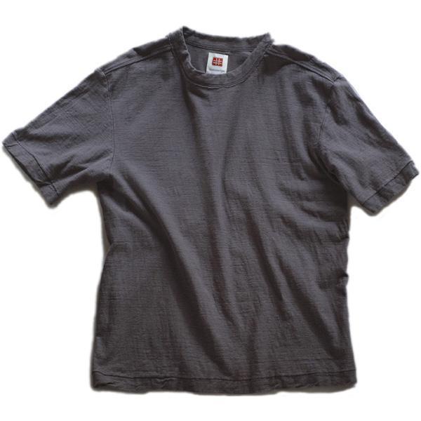 Plain Color Loop Wheel Organic Cotton T-shirts Nibi-iro Short sleeve / Long sleeve