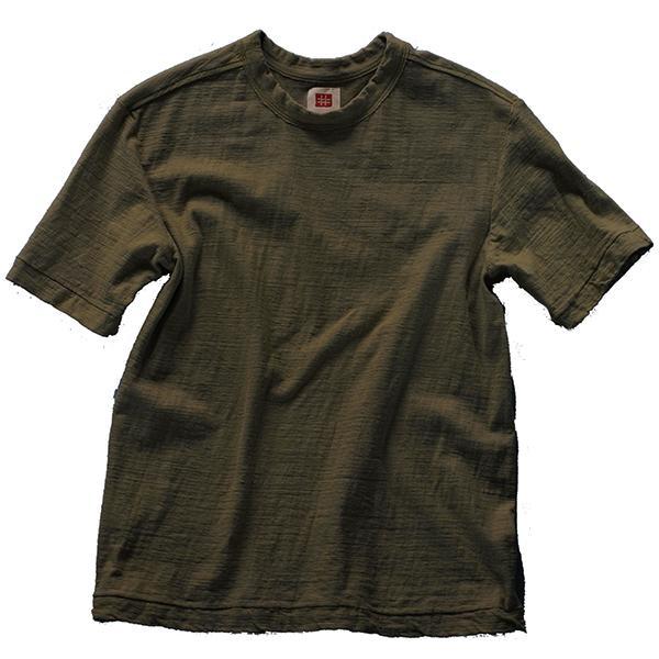 Plain Color Loop Wheel Organic Cotton T-shirts Miru-iro Short sleeve / Long sleeve