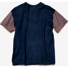 Load image into Gallery viewer, Shibori Tie-Dyed Loop Wheel Organic Cotton T-shirt Short slv “Sleeves”
