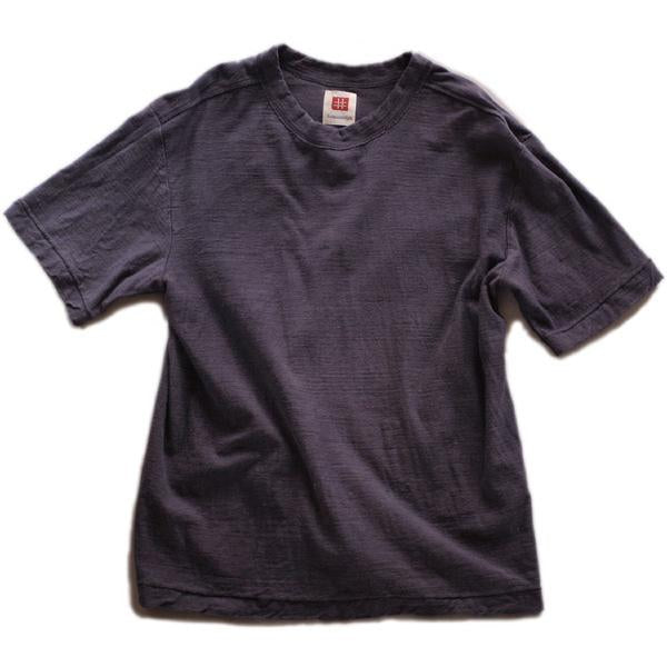 Plain Color Loop Wheel Organic Cotton T-shirts Fujinezu-iro Short sleeve / Long sleeve
