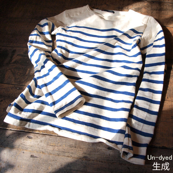 Loop Wheel Knit Basque Shirt – Natural Dye Studio tezomeya Kyoto